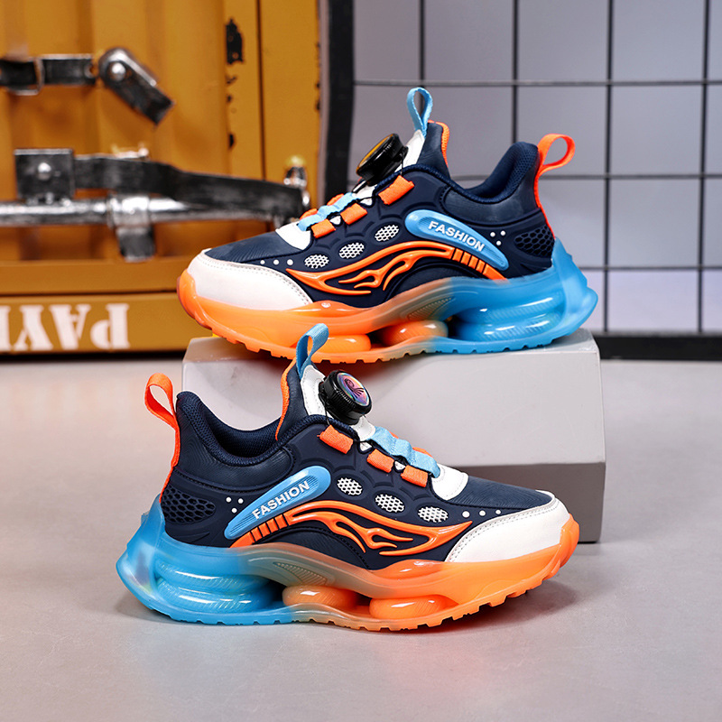 Zapatos deportivos para niños en 2025 nuevos zapatos para niñas zapatos de baloncesto para niños zapatos transpirables antideslizantes para estudiantes