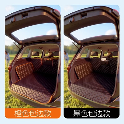 Trunk Mat: and Anti-Scratch Mat, Enlarged Rear Seat