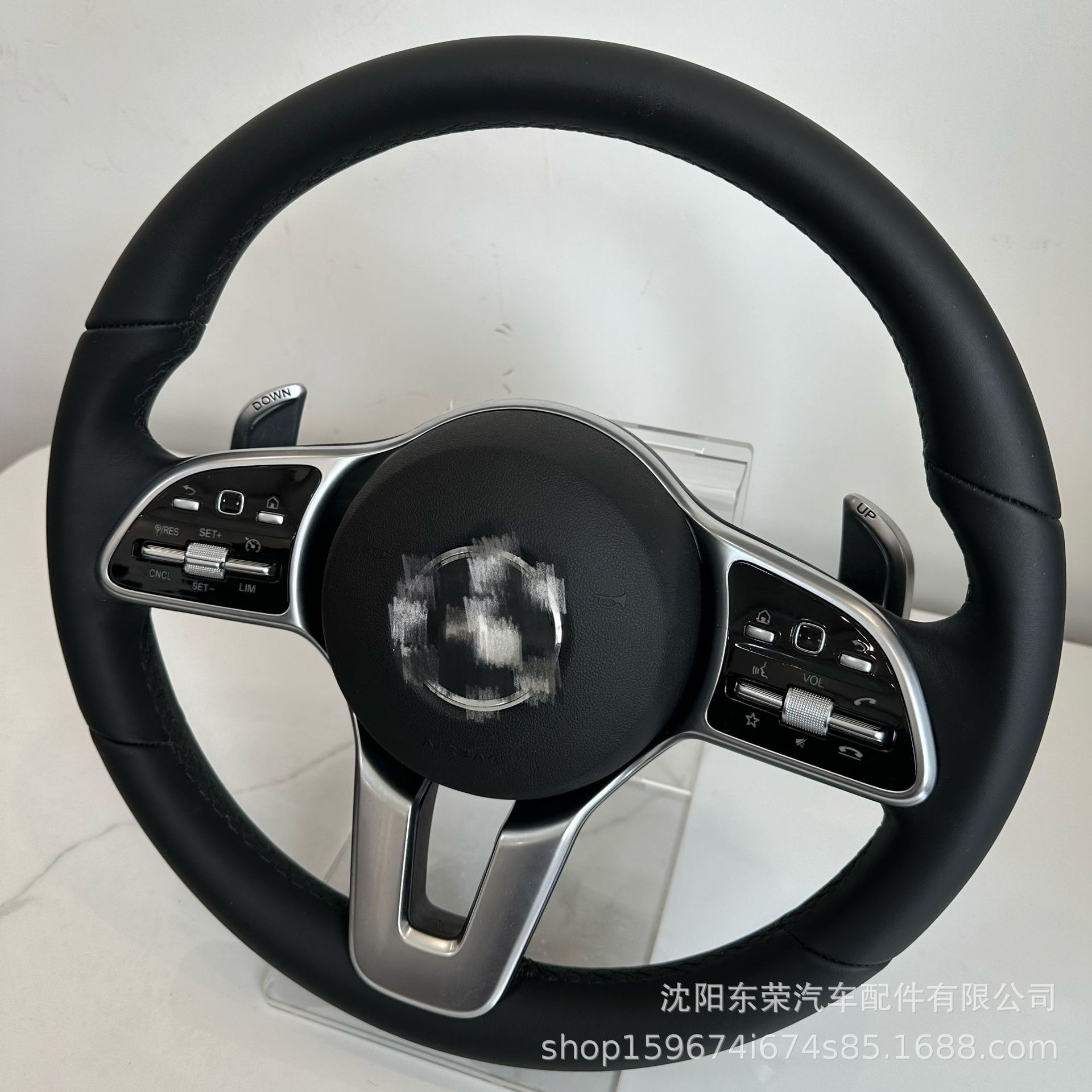 801 Genuine Leather Steering Wheel For Mercedes-Benz Old ACEGS Class