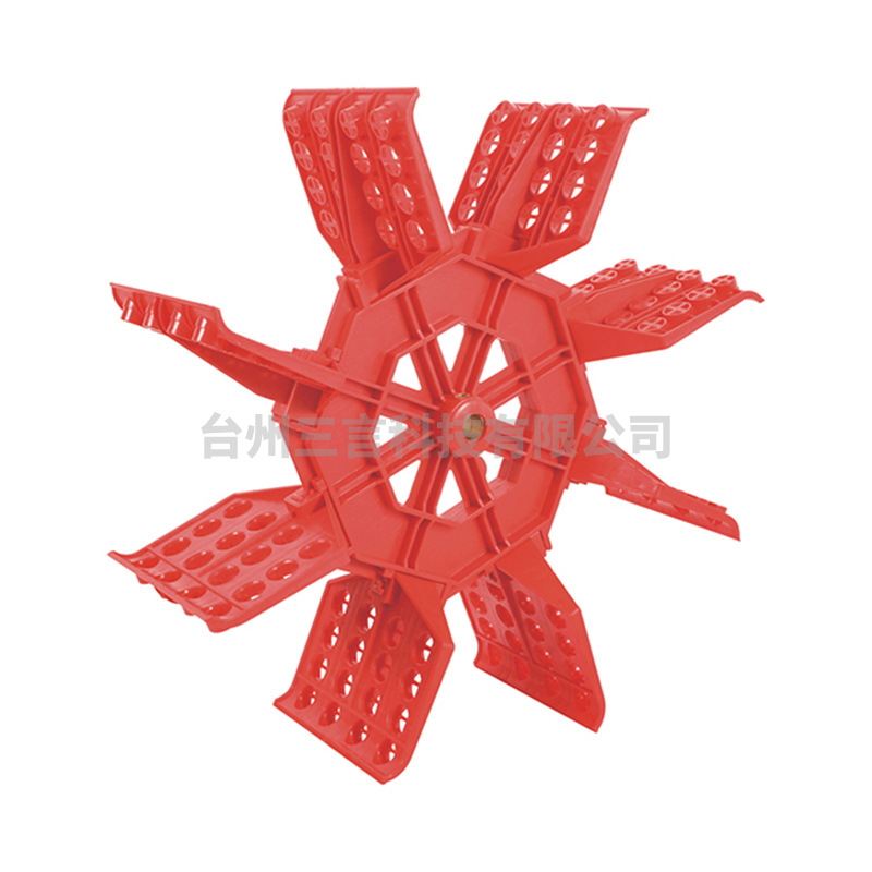 Accesorios de plástico de oxigenador de agua rotor