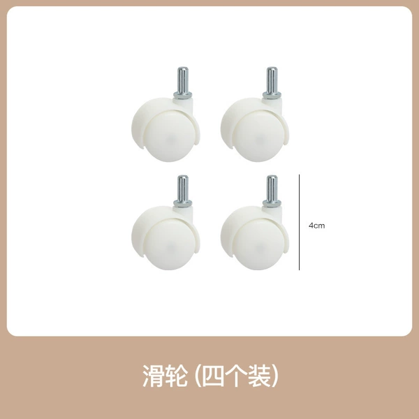Comes with 4 pulleys [Note: can only be installed on the cover]