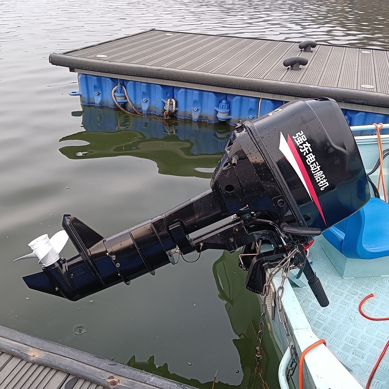 电动充气船推进器桨板船外机皮划艇钓鱼船马达电动船机