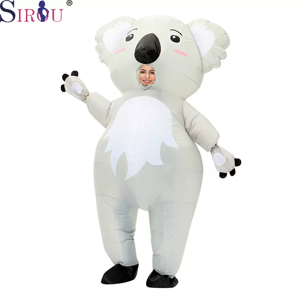 万圣节充气服 考拉充气服饰 cosplay舞台行走充气表演服演出服