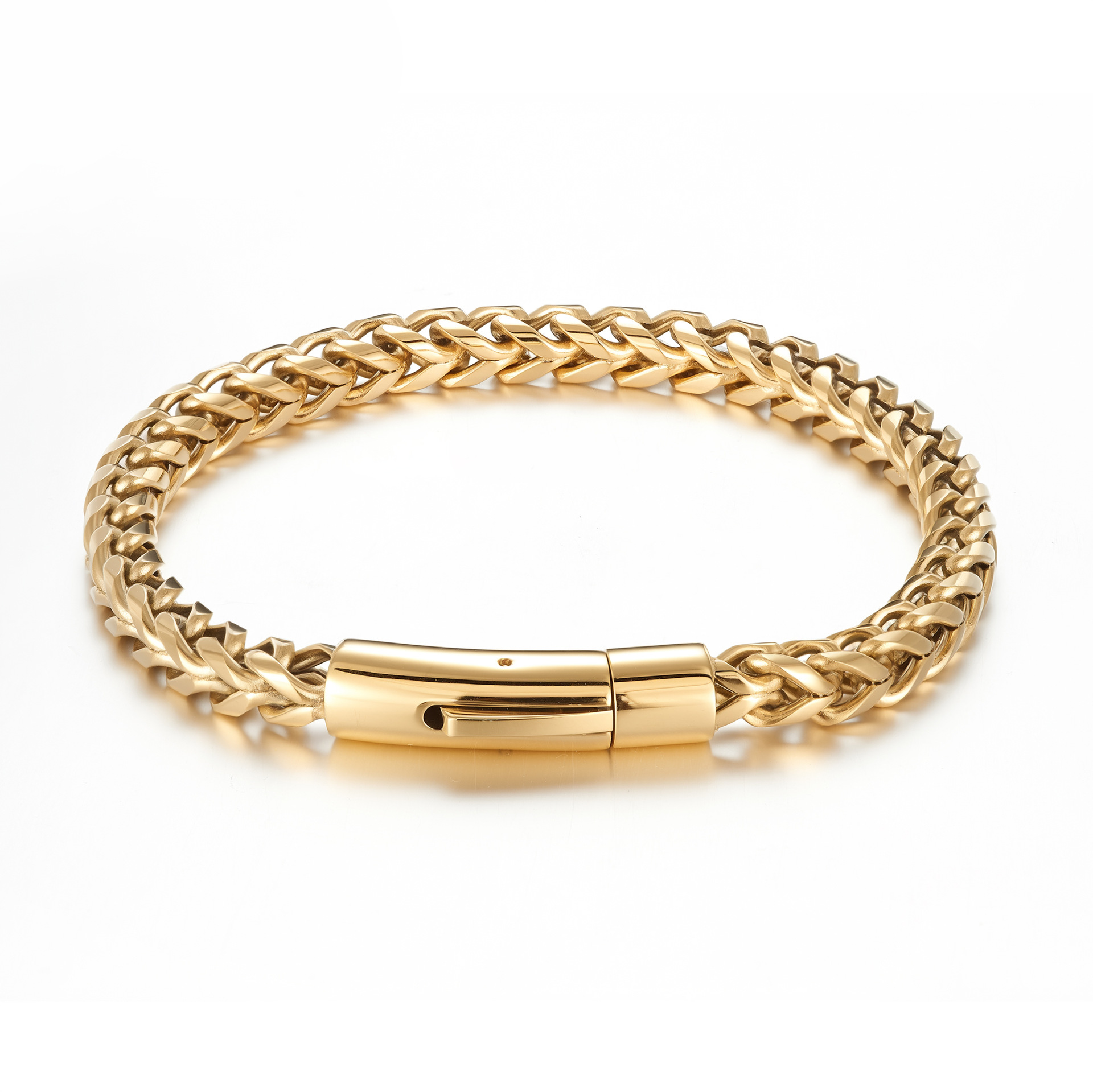 밝은 금색, 선 굵기 6.0mm, 길이 21cm