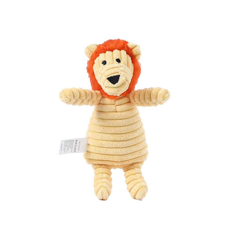 Perro mascota Juguetes para perros Cámpara de entrenamiento de ventilación de molienda Mono de felpa Juguetes para perros