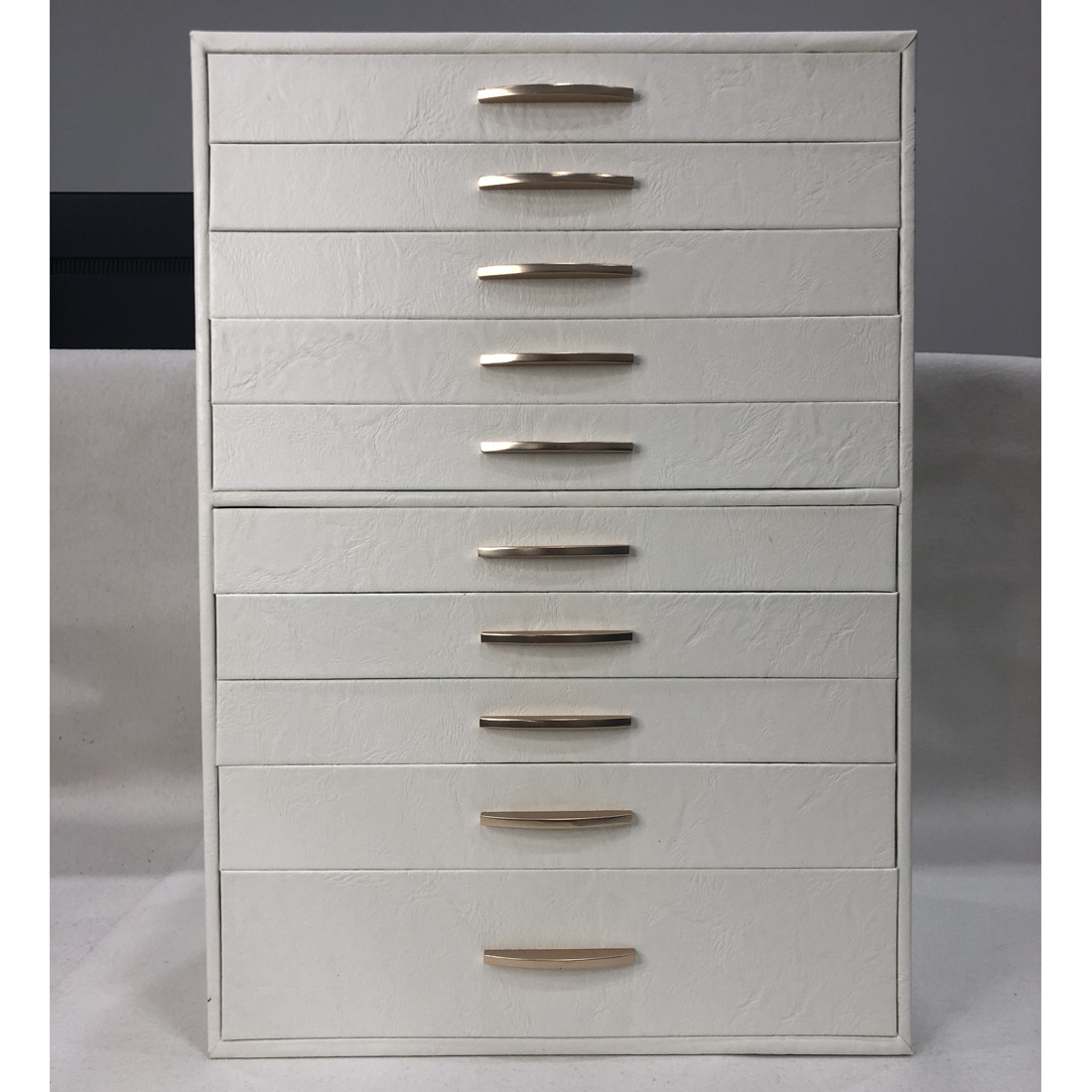 Caja Organizadora de Joyas con Cajones de Cuero PU Multicapa para Regalo