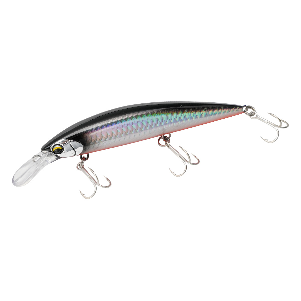 Pesca en el mar Big Minor 11cm38g barco sumergido pesca de proyección lejana láser tridimensional carretera sub-cebo sumergido en aguas profundas Minor transfronterizo