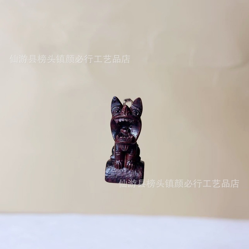黄金白檀タイル猫霊獣工芸品観光名所ホット販売デスクトップ装飾品子猫かわいい文具ハンドピース|undefined