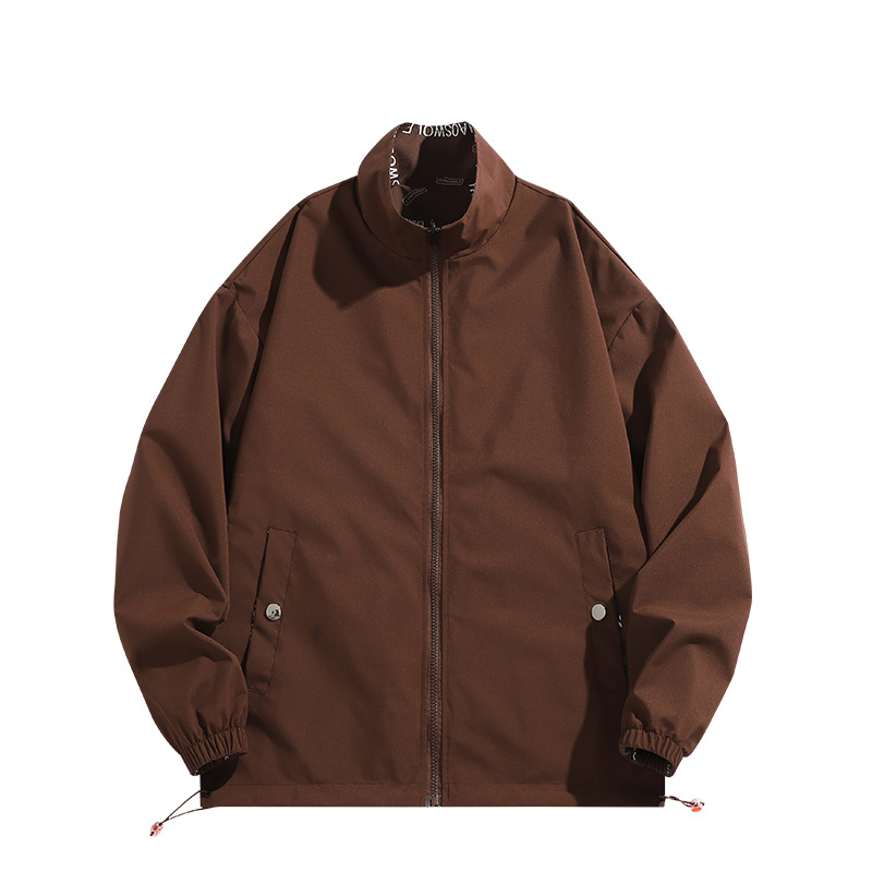 Men's Clothing exclusive double sided jacket for men in spring and autumn, trendy and versatile, handsome and casual couple jackets,tops_voghion.com