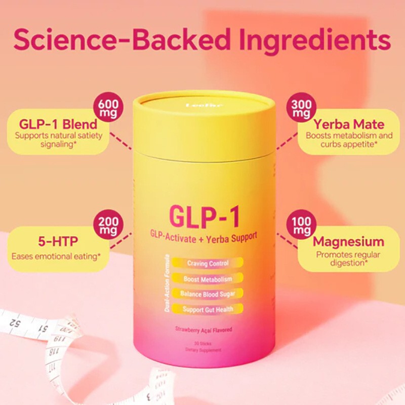 爆款现货 草莓阿萨伊蜂蜜棒GLP-1饮料混合剂血糖马黛茶液体蜂蜜棒|undefined