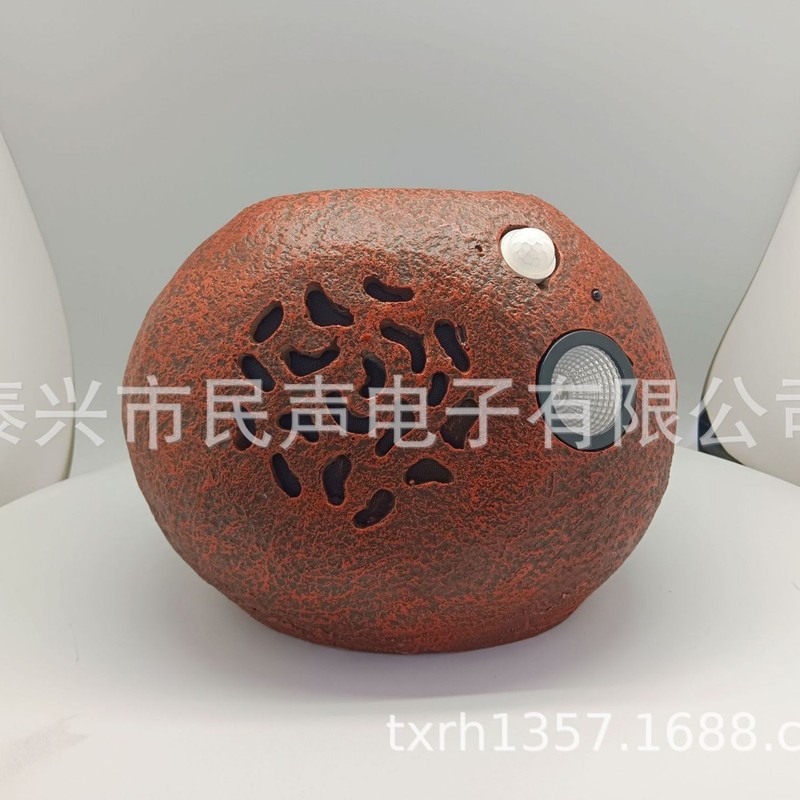 ソーラー芝生スピーカー高低音スピーカー Bluetooth SD カードラジオ機能完全な MINSOUND|undefined