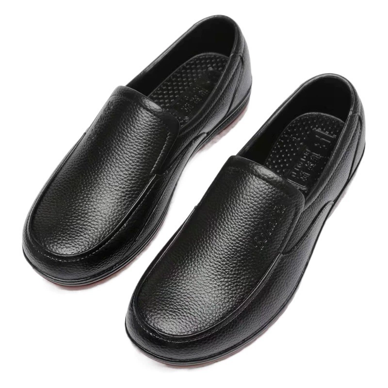 Оптовые домашние тапочки короткие черные осенние дождевые туфли сайт Фабрика Кухня дышащие быки