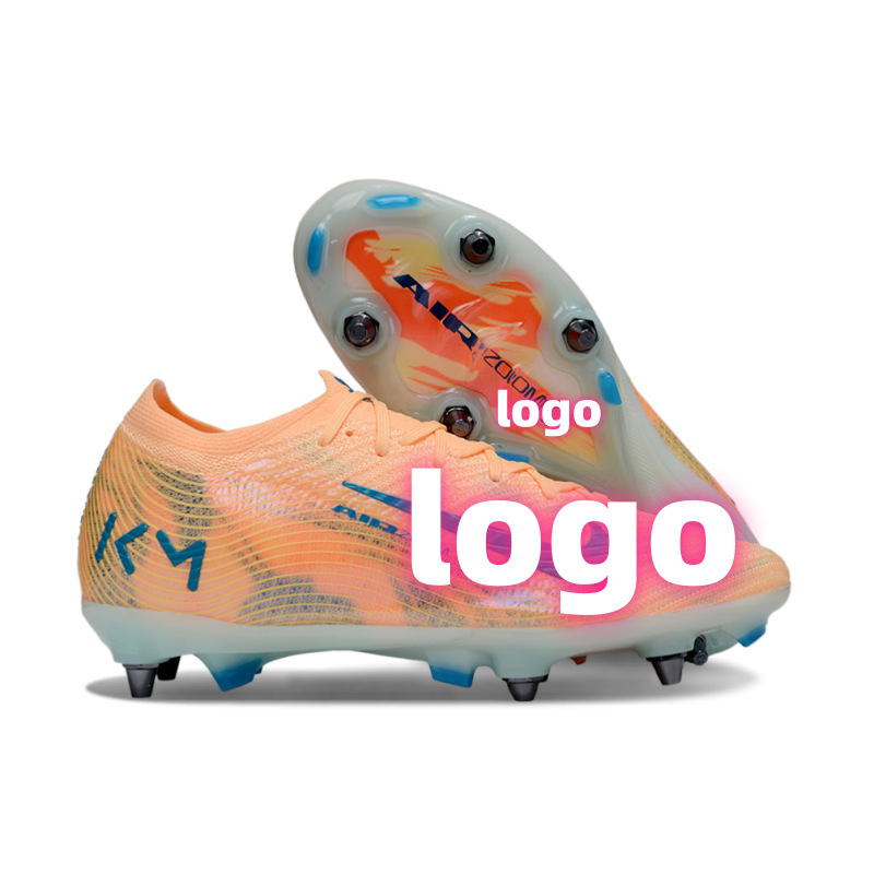 Putian Factory Wholesale Assassin 16 Air Cushion Waterproof Knitted Sg Steel Nail Low-Top Training Football Shoes Mercurial