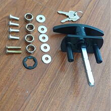 车库门把手出库们锁汽车门锁停车位门锁门把手卷帘门把手T型门锁T