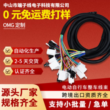 RVV12芯整车端子线接线端子电车控制线信号线0.2/0.3平方线束加工