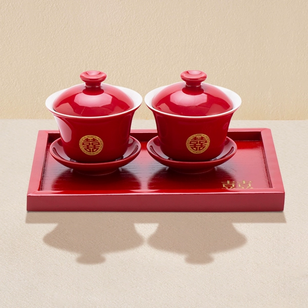Forever Together Tea Cup + Tray