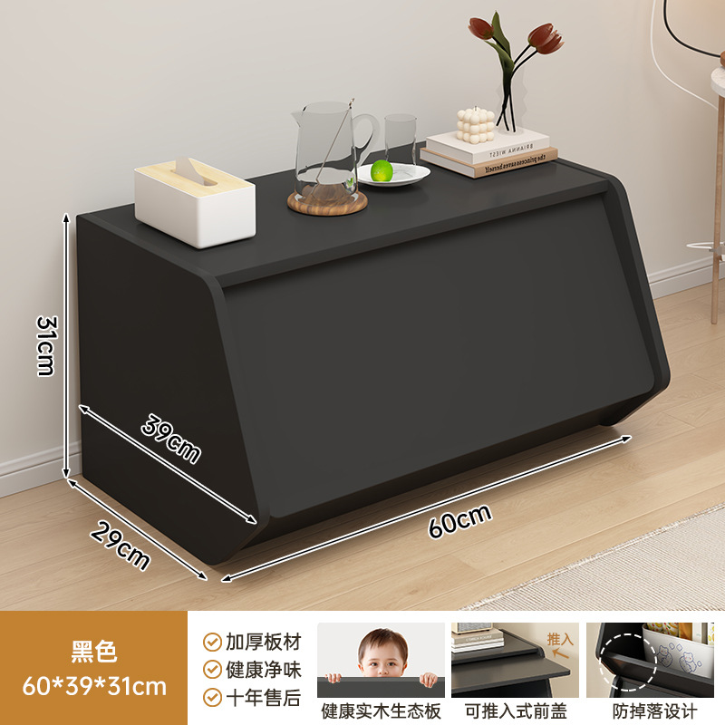 DIY grande - 60cm-negro △ grueso 15mm tablero ecológico de madera maciza