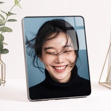 水晶摆台相框定 制大韩烤瓷摆件婚纱照片制作相片放大洗照片