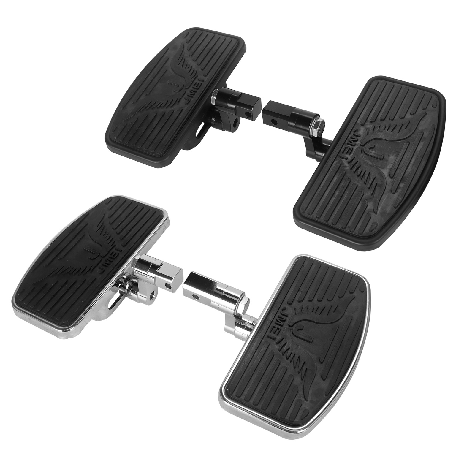 Suitable for Vt750/Vtx1300/Vtx1800 Passenger Rest Pedal Modification Front and Rear Large Pedals