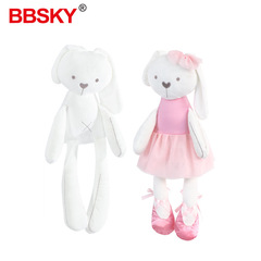 Cute Plush Upgraded Long-Legged Rabbit Toy for Babies, Infant Toys, Baby Soothing Companion Sleep Doll, Wholesale