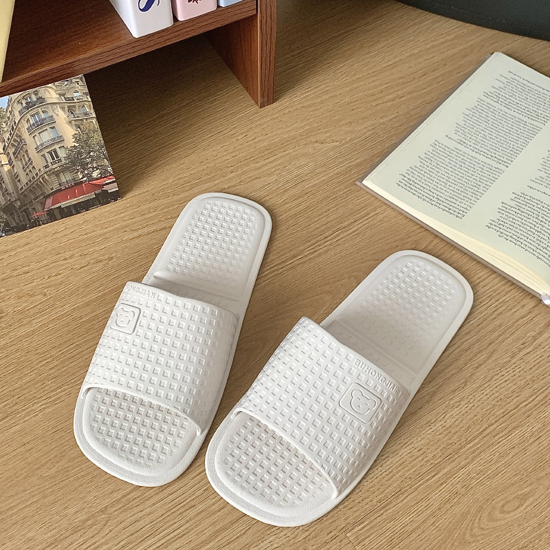 Travel Slippers for Women Foldableable Portable Travel Beach Business Trip Disposable Hotel Bathing Bathroom Slippers for Men