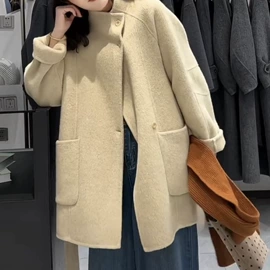 女式毛呢外套;女式针织衫;女式羊毛衫