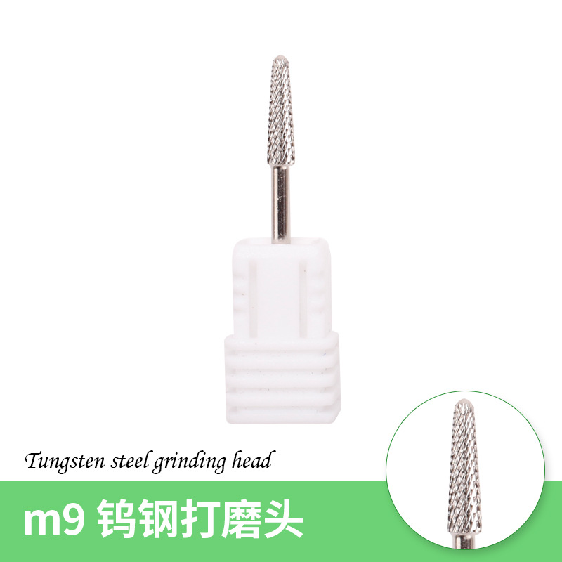 Ventas transfronterizas de uñas de aleación de tungsteno de acero conjunto de cabeza de molienda, máquina de molienda especial de herramientas de cepillo de cabeza de molienda 7 conjuntos