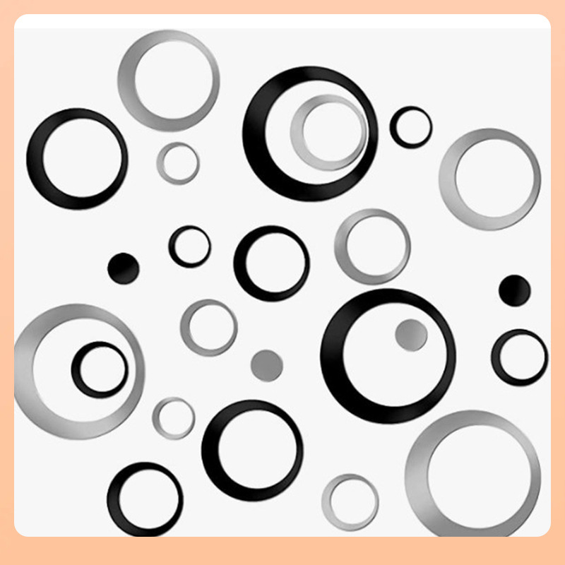 3d akryl spegel väggdekaler för vardagsrum och sovrum hem_voghion.com