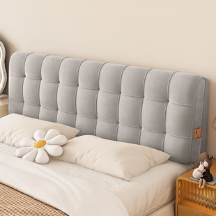 WI25 bedside soft bag backrest cushion headboard double large backrest tatami bed backrest cushion self-adhesive cover