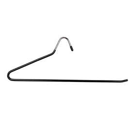 2字PVC浸塑衣架防滑无痕不锈钢裤衣架晾衣架多种色彩厂家热销收纳