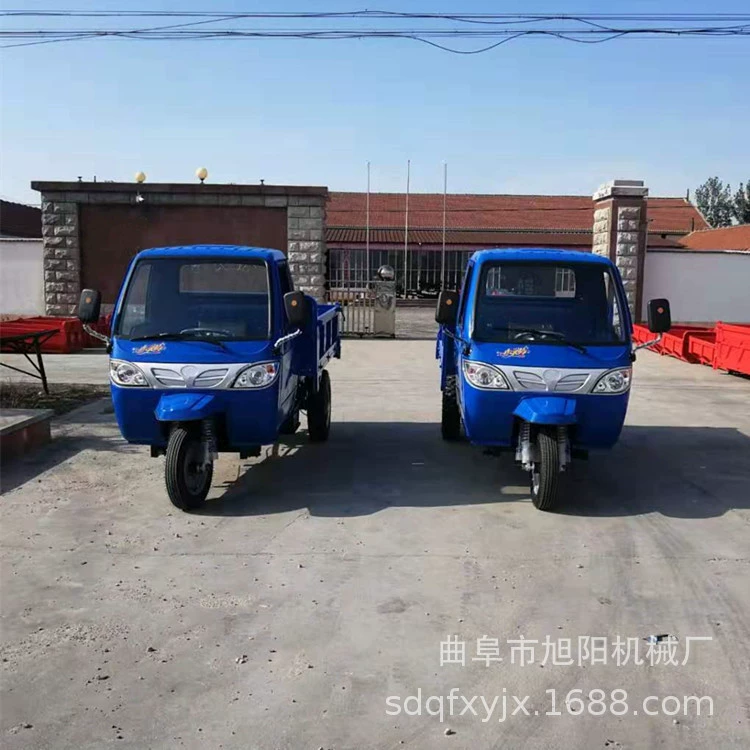 Zhicheng 25 лошадиных сил инженерный трехколесный сельскохозяйственный топливный самосвал 7-скоростной увеличенный производитель грузовиков с задней осью