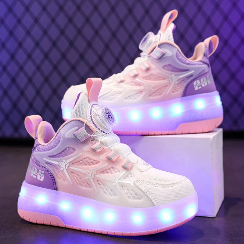 Обувь, летние детские дышащие роликовые коньки для учеников начальных классов