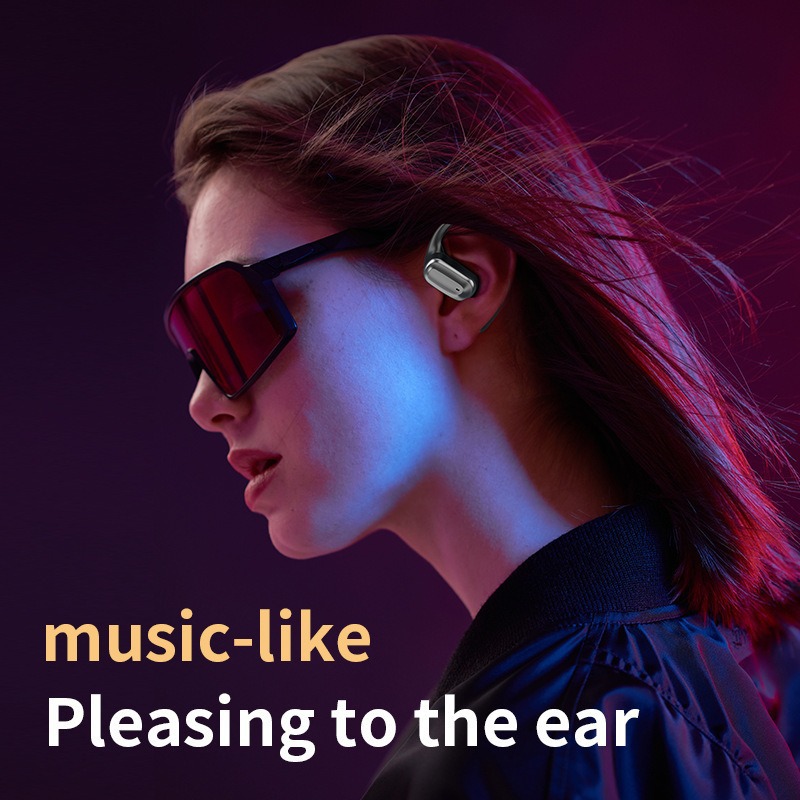 Ventas transfronterizas calientes AI traducción A16 pantalla de color inteligente ows auriculares Bluetooth no cuelgan auriculares super fábrica
