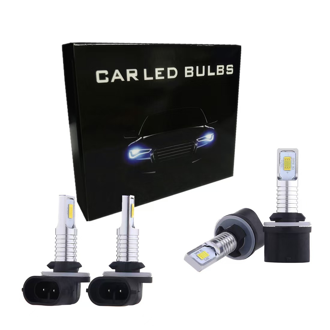 New Model 9005 9006 H10 80W 3570 White Light Golden Light Ice Blue Car Fog Light Led Front Fog Light