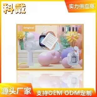 D96Plus Smart Watch Fan Set Heart Rate Blood Pressure with Headphones Multi-Functional Cross-Border Foreign Trade Watch Factory