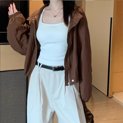 背心女美背交叉吊带辣妹新款外穿带胸垫内搭显瘦打底上衣夏季|undefined