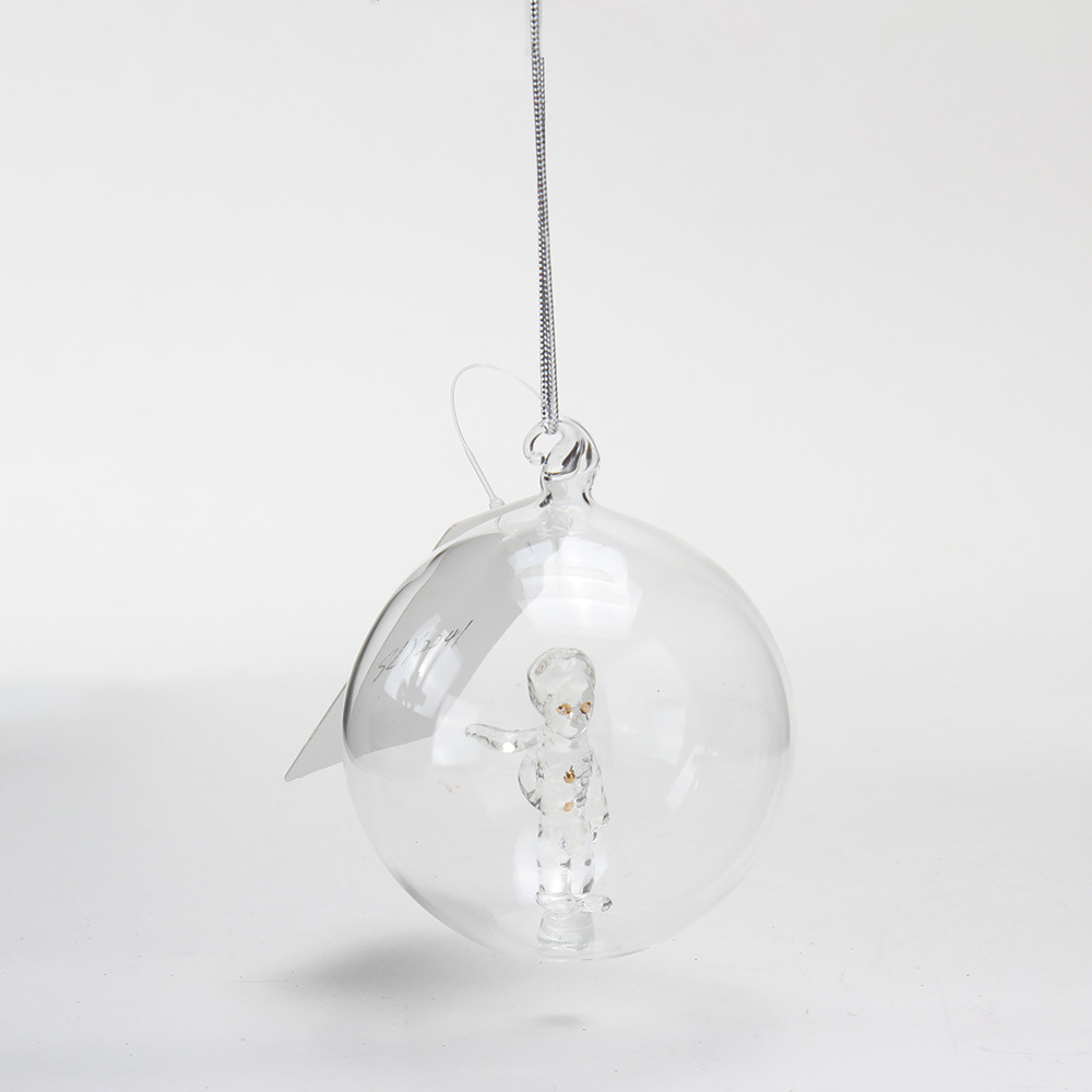 Transparent glass minifigures