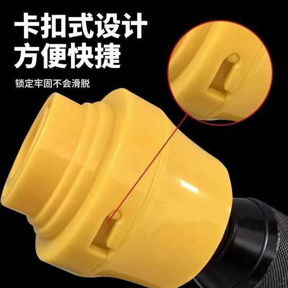 8-piece set of water pipe die plastic pipe sleeve tool tap wrench thread electric drill water pipe sleeve