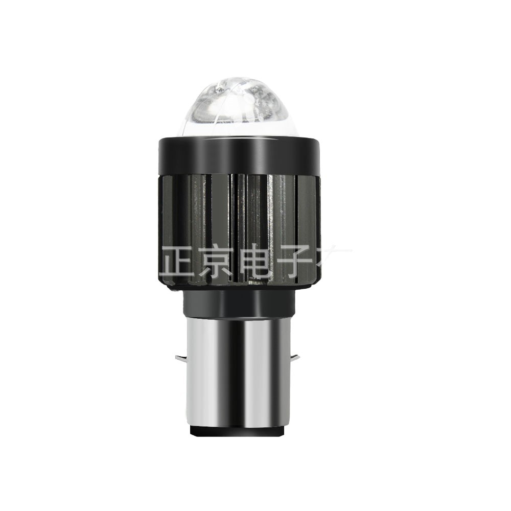 Luz eléctrica de motocicleta modificada superbrillante 12V lente de luz fuerte led gran bombilla de luz alta y baja luz ojo de pez image 5
