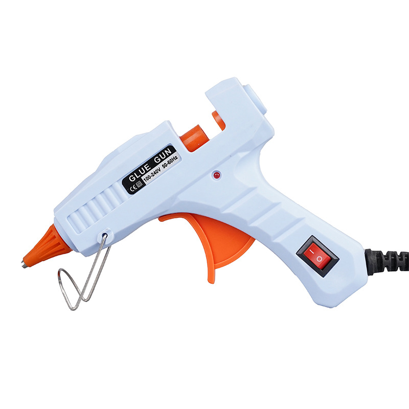 Fábrica directa multi-potencia pistola de fusión en caliente 20W30W60W80W pistola de pegamento en caliente en stock pistola de pegamento en caliente varilla de pegamento transfronteriza