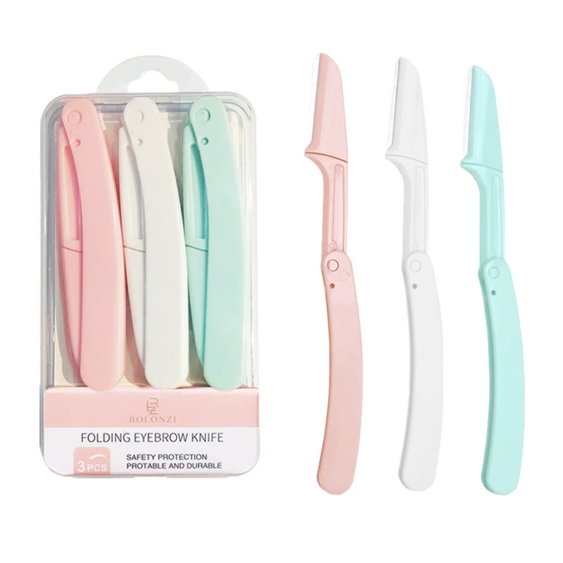Safe folding razor, blade, men's cosmetic set for beginners, for beauty salons