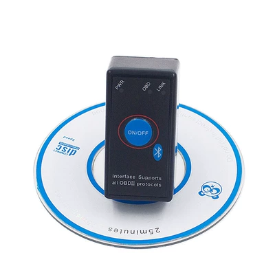 V1.5 Version with Switch Bluetooth Elm327 Obd2 Black Switch Elm327 Bluetooth