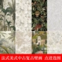 背景餐厅丛林法式墙布