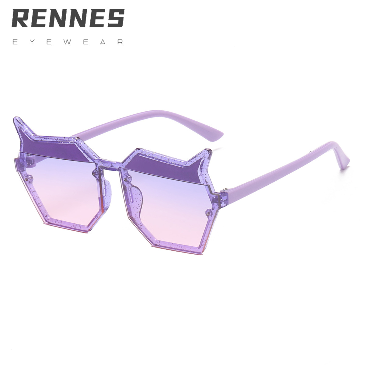 2022 nueva caricatura niu gafas de sol para niños gafas de sol lindas gafas de sol para niños