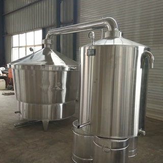 白酒生产设备 白酒蒸馏锅304不锈钢食品级直烧甑锅烧酒锅蒸酒设备
