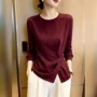 秋季圆领好看显瘦衬衫