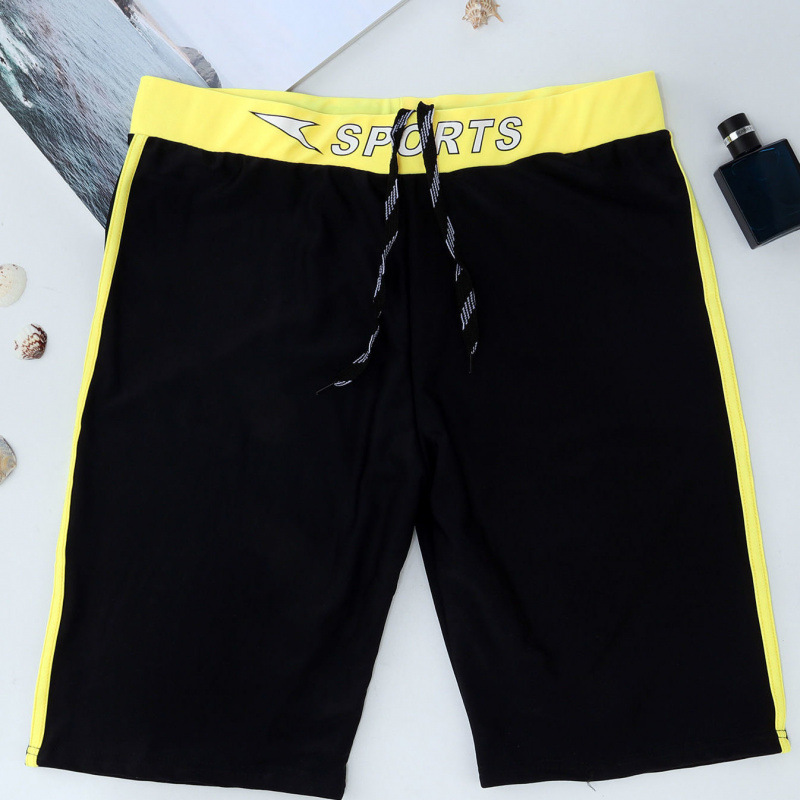 Pantalones de baño de hombre, trajes de baño elásticos, spa de playa, spa incómodo, piscina de spa de playa, 7 puntos de almacenamiento, comercio exterior