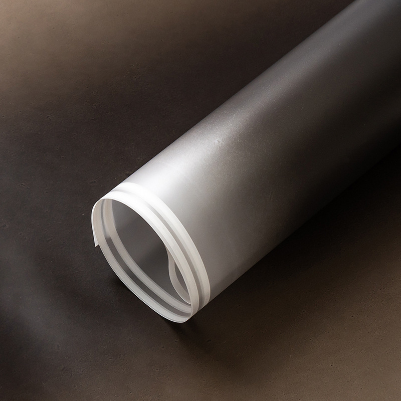 Papel de Envolver Rosa Estilo Coreano Plástico BOPP Impermeable para Ramo de Flores