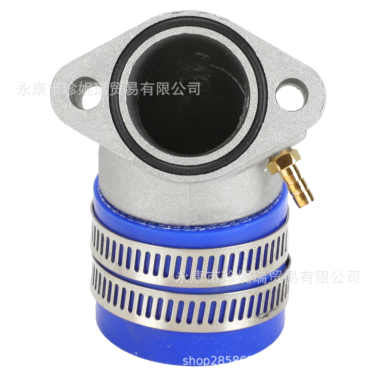 GY6/150cc/250cc/ATV/30mm de aluminio azul de boca carburador colector de admisión