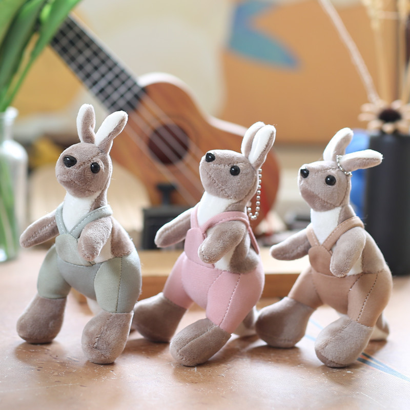 Boutique scented pants kangaroo plush pendant doll keychain doll girl gift plush toy doll wholesale Boutique scented pants kangaroo plush pendant doll keychain doll girl gift plush toy doll wholesale